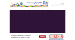 Desktop Screenshot of kempenfest.com